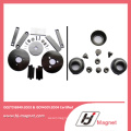 Fuerte N52 imán de anillo de alta calidad, proceso de fabricación modificada para requisitos particulares